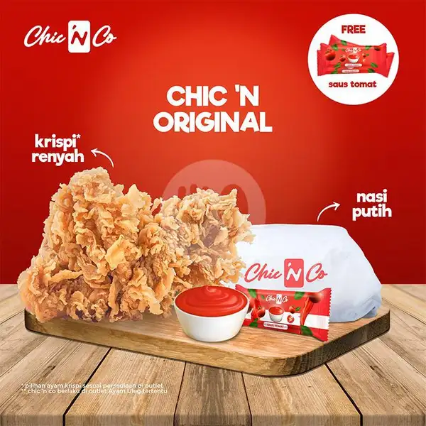 Chic ′N Crispy Chicken Original | CHIC ′N CO, Bendungan Sutami