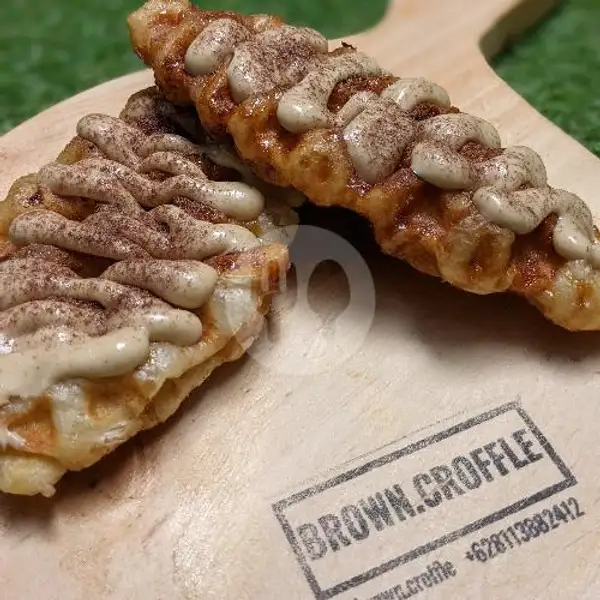Croffle Tiramisu (2 Pcs) | Brown Crofflee & Croissant, Pedungan Denpasar
