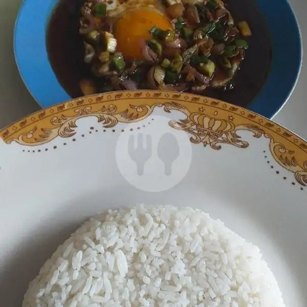 Nasi Telur | Nasi Goreng Babat Kampung Jahe, Banyumanik