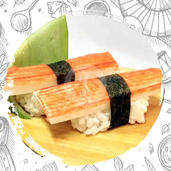 Kani Stick Sushi 2 Pcs | Jikasei Sushi, Sukarjo Wiryopranoto