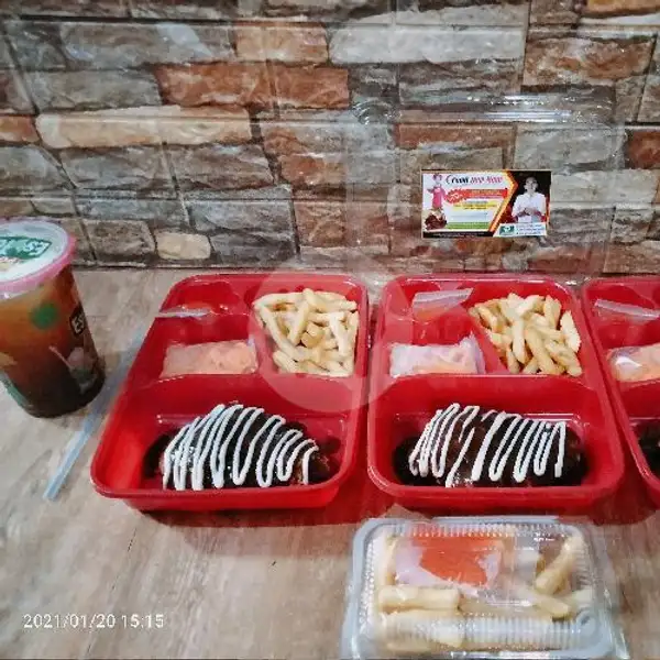 Paket Triple Combo Hemat Ber 3 | Food Dea Mom Chicken Steak Klari Karaba2, Delta Kondang Indah
