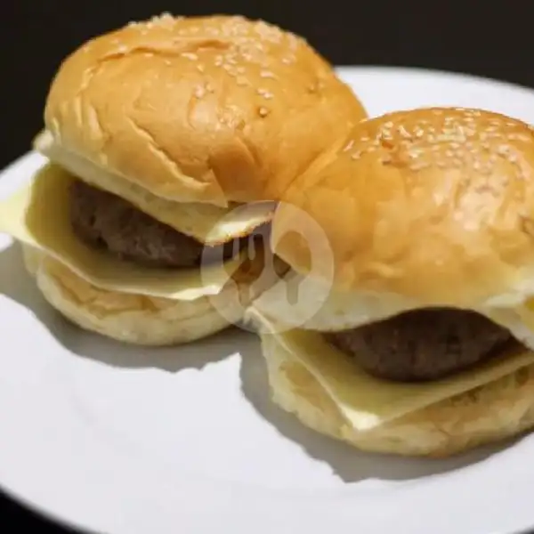 Burger beef cheese | Sosis Mozarella, Ungaran Timur
