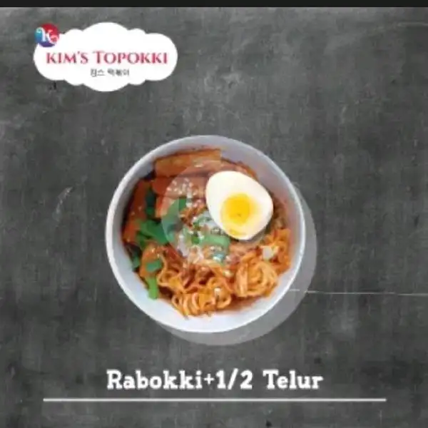 Rabokki + 1/2 Telur | Naruto Topokki/Kims Topokki 