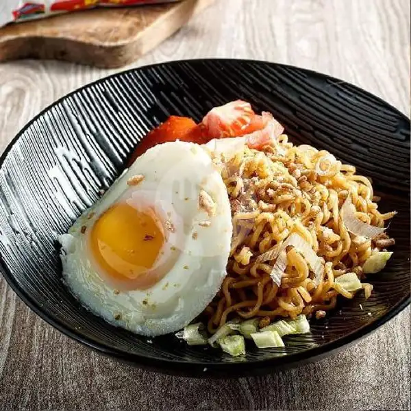 Paket (A) Indomie Goreng Sewir Ayam Telur Ceplok + Teh Manis | Dapoer Mukbang, Citalang Raya