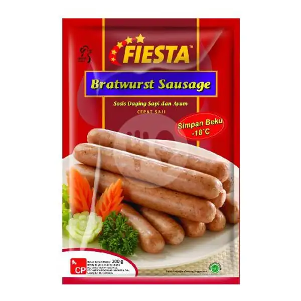 Fiesta Sosis Bratwurst 300 G | Bumba Frozen Food