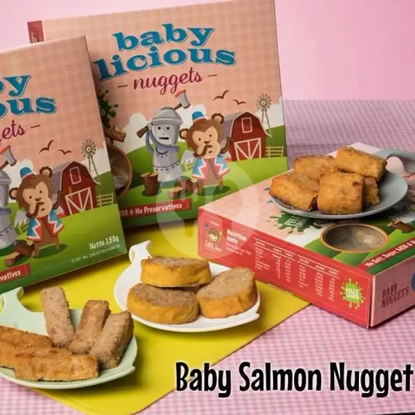 Baby Salmon Kabocha Nugget 150 Gr | Little Box, Semeru