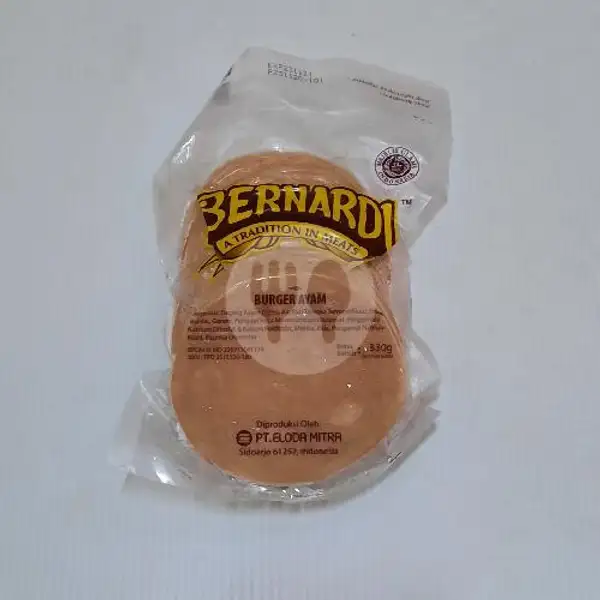 Bernardi Burger Ayam 330 g | Frozza Frozen Food