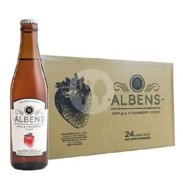 Beer Albens - Strawberry - Beer Import | Beer Terrace Cafe & Soju, Bir Pasirkaliki