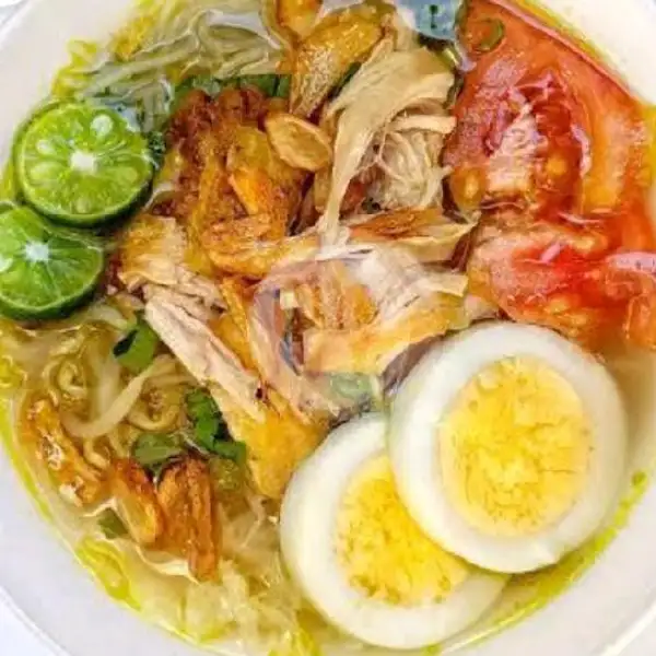 Soto Ayam + Nasi | Ayam Penyet Bumbu Kuning, Piayu