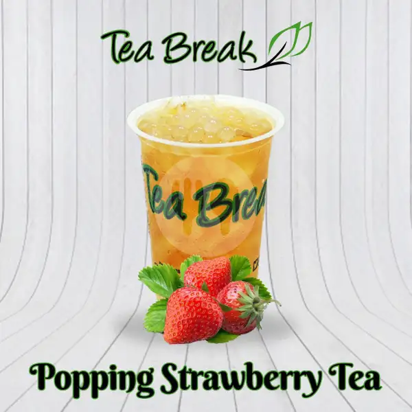 Popping Strawberry Tea | Tea Break, Mall Olympic Garden