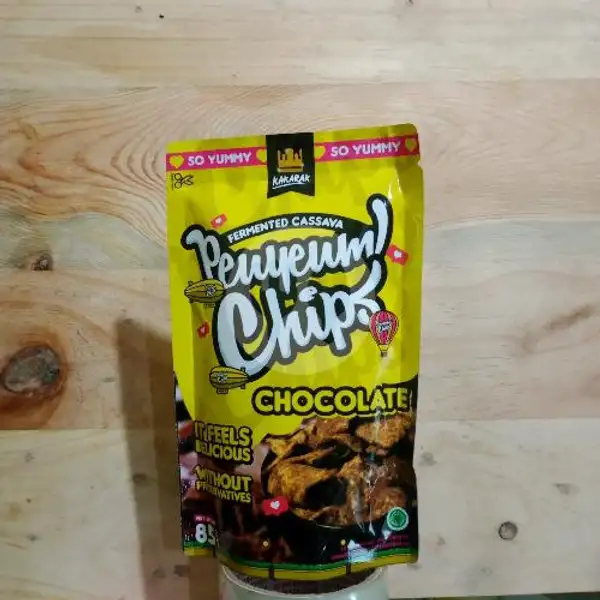 Kakarak Peuyeum Chips Chocolate | Mini Grow Store