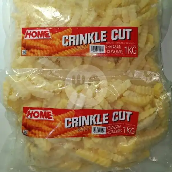 Kentang Home Crinkle Cut 1kg | Maryam Frozen Food, Sidotopo Wetan Mulia