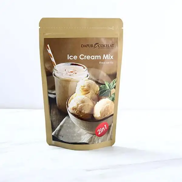 Ice Cream Mix Vanilla | Dapur Cokelat - Depok