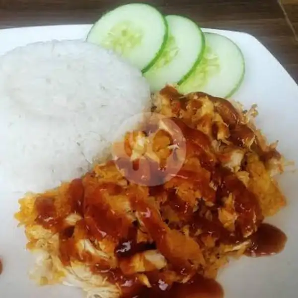Nasi Ayam Geprek Fillet Barbeque | Warung Mantune