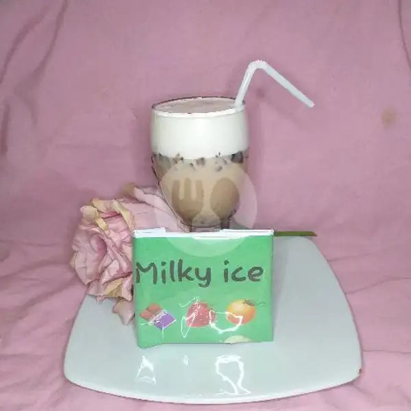 Milky Ice Milo Cheese Cream | Milky Ice Sidotopo Wetan