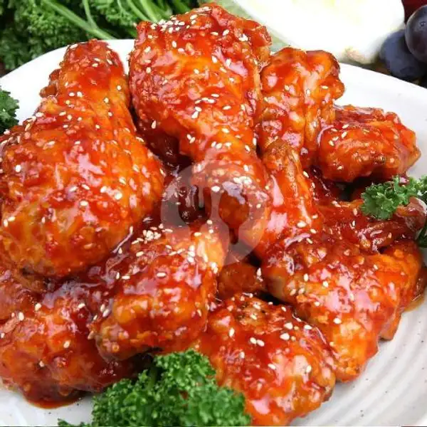 Crispy Korean Hot Chicken | Marwah Kitchen, Indrapura