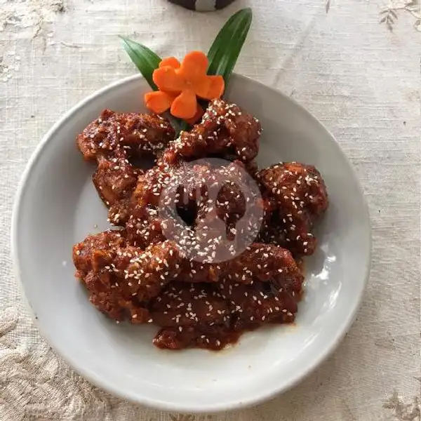 Korean Spicy Chicken Wings | Rempah Kuliner, Villa Mas Garden