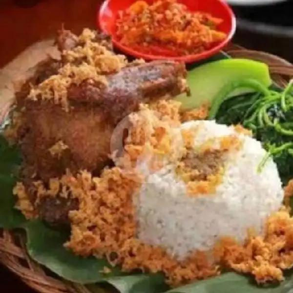 Bebek Goreng Sambal Lalap + Nasi | Ayam Suntak, Bandungan