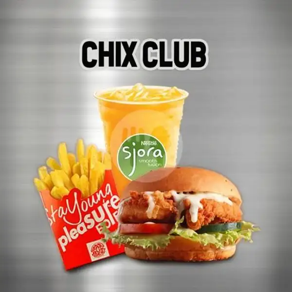 Chix Club | Bar Burger, Cempaka Putih