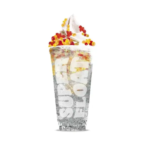 Sprite SuperFloat Fruity Bursties | Burger King, Batam Center