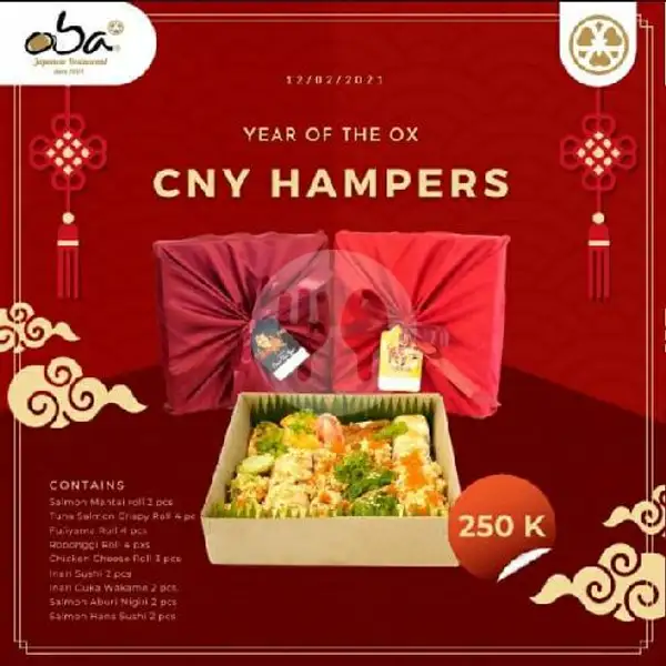 Cny Hampers | Oba Japanese, Kertajaya