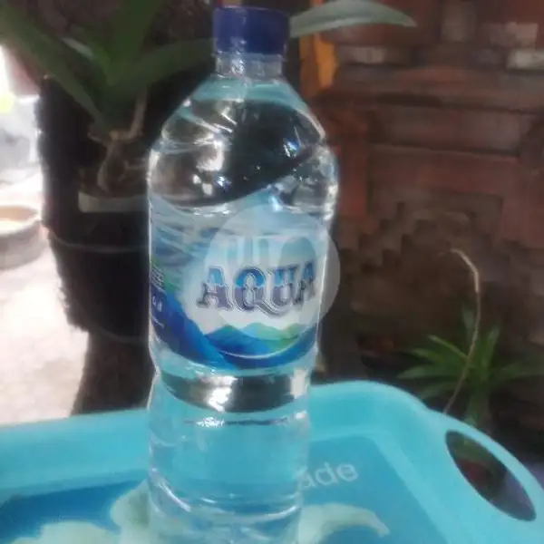 Aqua Botol Besar | Babi Guling Swari, Denpasar