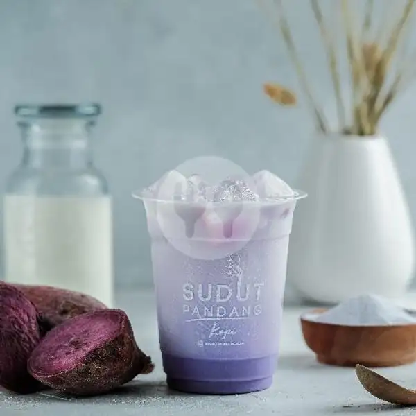 Taro Biscuit Latte | Sudut Pandang Kopi Teuku Umar Bali, Teuku Umar