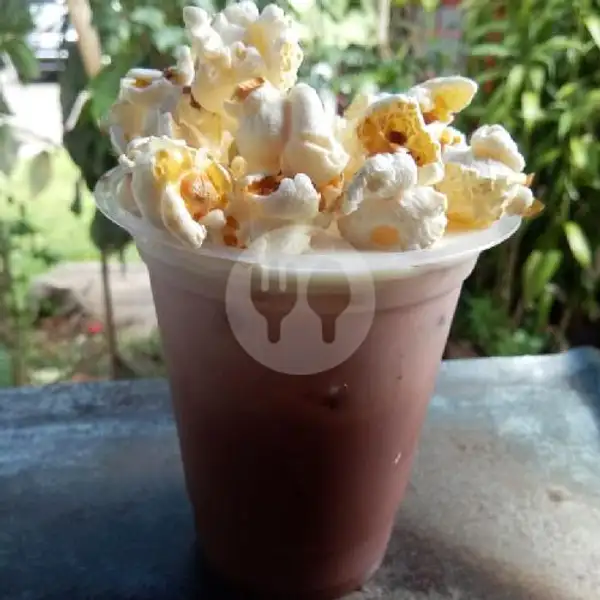 Milkshake Popcorn Chocolate | Roti Bakar & Kukus KukuKarin, Sangkuriang
