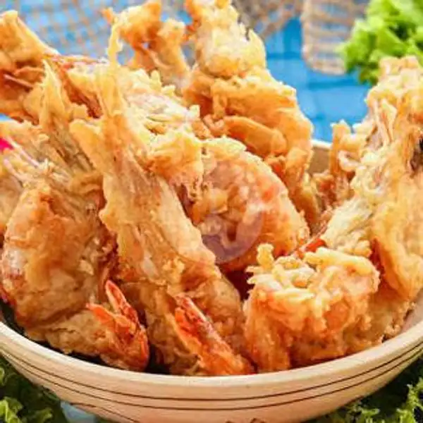 Udang Crispy 1/4 Kg | Seafood Mangandar, Katapang