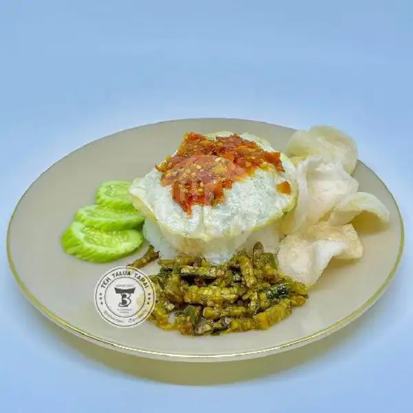 Nasi Karah + Teh Es | Ayam Mangamuak, Belimbing