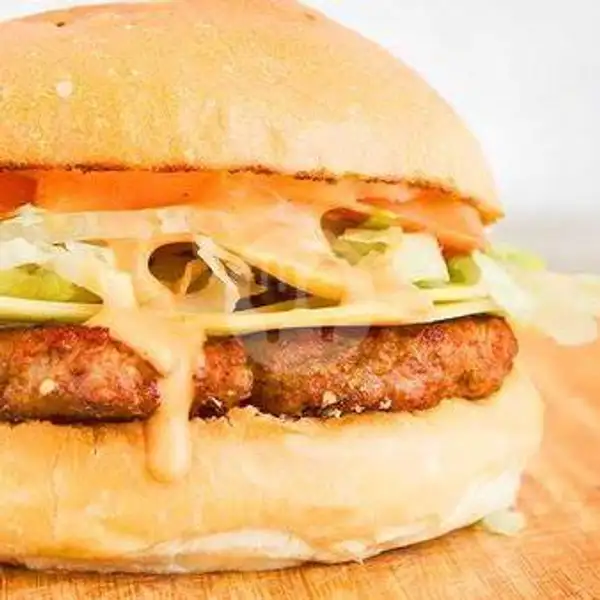 Burger Beef + Minuman | Friedcheese Ultimate, Babakan Jeruk 1