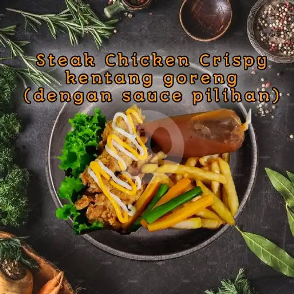 Steak Chicken Crispy Kentang Goreng | Juice 52