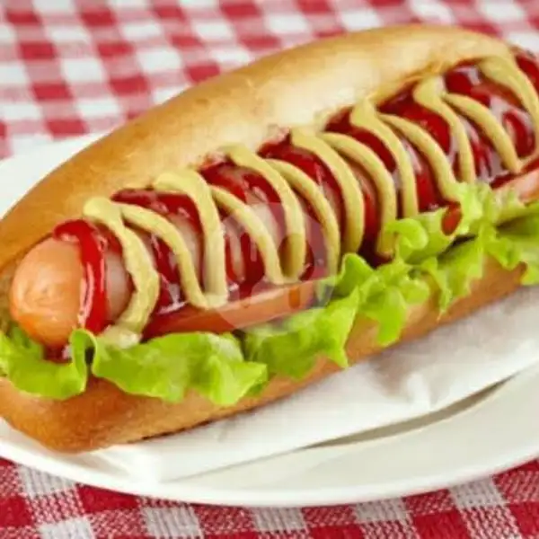 Hotdog/Burger 1 + Bakso Bakar / Sosis Seporsi + Es Jeruk | Arrumy Cathering, Pettarani
