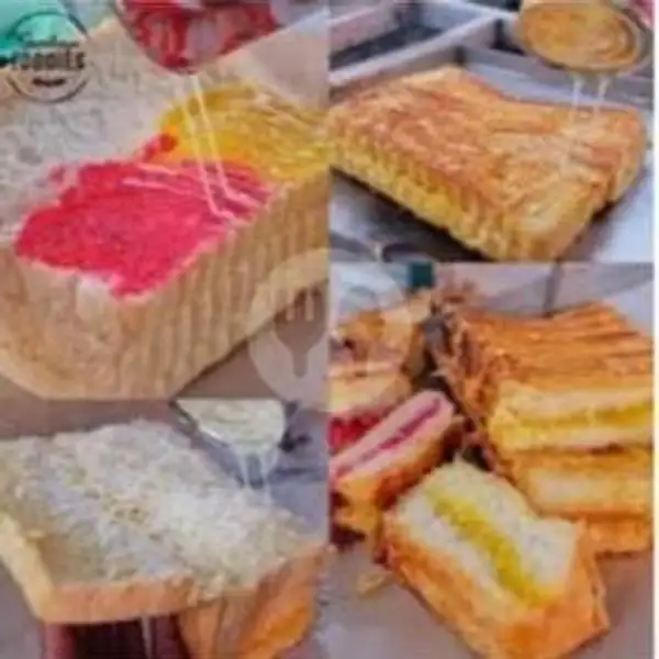 Roti Bakar Coklt Keju Srowberi | Roti Bakar, Kue Bandung, Jamur Dan Kentang Krispi, Mulawarman