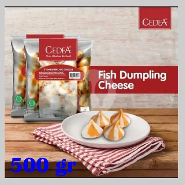 Fish Dumpling Cheese Cedea 500 gr | Nopi Frozen Food