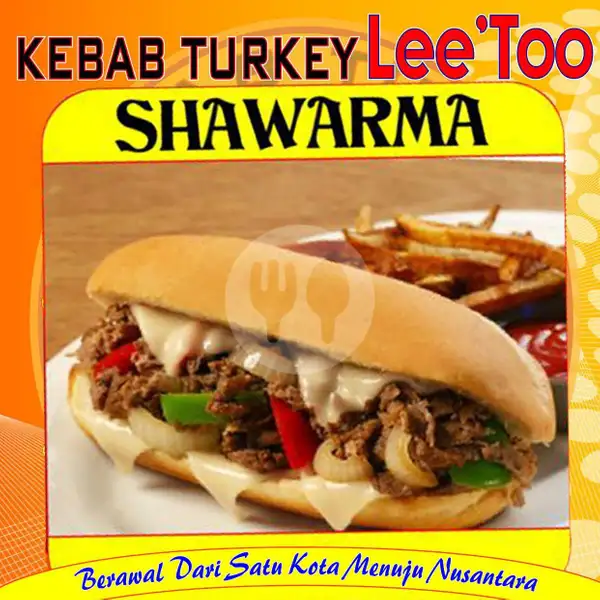 Syawarma | Kebab Turkey Lee'too, Gandul