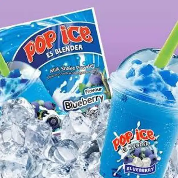 Pop Ice Blueberry | Lombok Uyah Corner