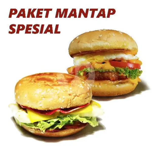 Paket Mantap Spesial | Only Burger, Taman Kopo