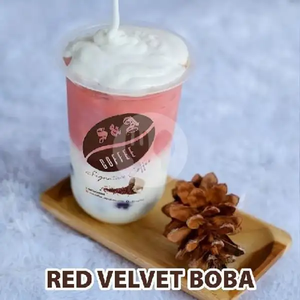 SA - Redvelvet Boba | S&A COFFEE Signature Coffee