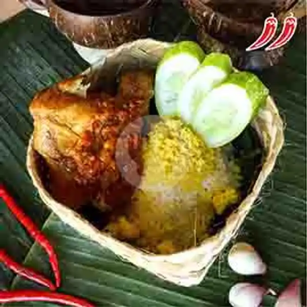 Nasi Ayam Goreng Sambal Bawang | Nasi Ayam Ambyar, Mulyorejo