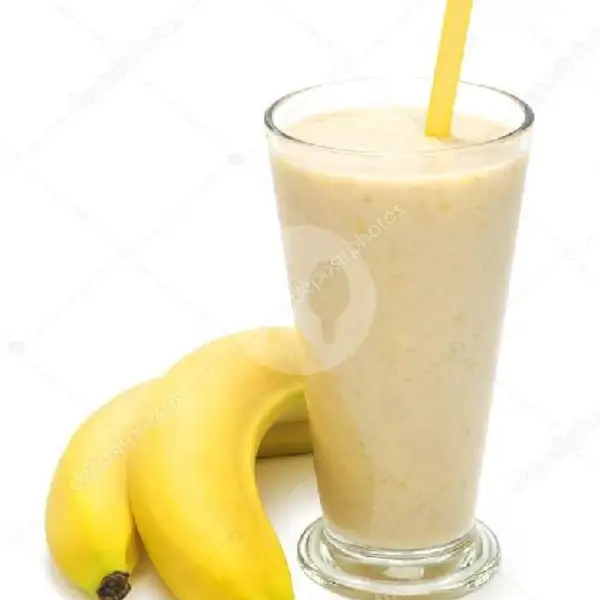 Juice Pure Banana Smoothie | Warung Juice Baraya 2, Sumatra