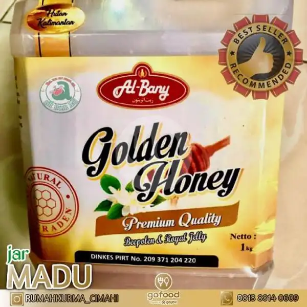 Madu Golden Honey 1kg | Rumah Kurma Cimahi, Kalidam Utara