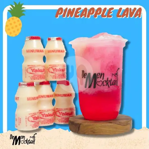 Pineapple Lava | Demen Mocktail