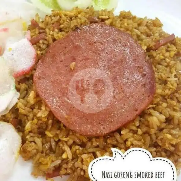 Nasi Goreng Smoked Beef Sederhana( Telor + Smoke Beef Bulat Apa Dadu ) | Nasi Goreng Jasun 99, Bojonggede
