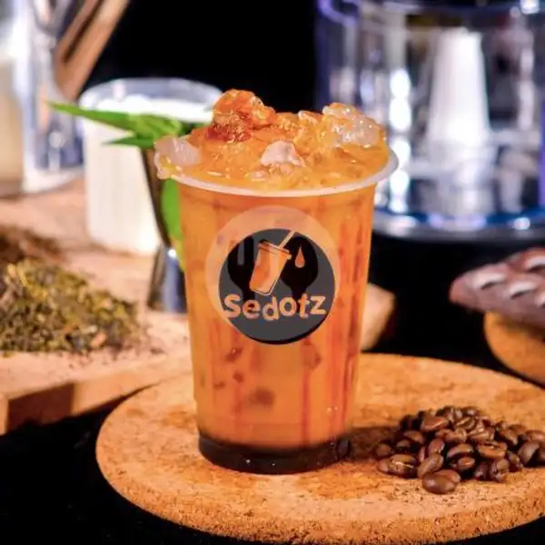 Ice Coffee Caramel | Sedotz, Kebon Kopi