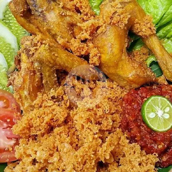 Ayam Kremes | Ayam Penyet Dan Ikan Bakar Cafe Oren, Kebon Kacang