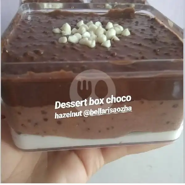 Choco Hazelnut Cheese Cake | Premium Salad Buah & Dessert Box, Kenangan
