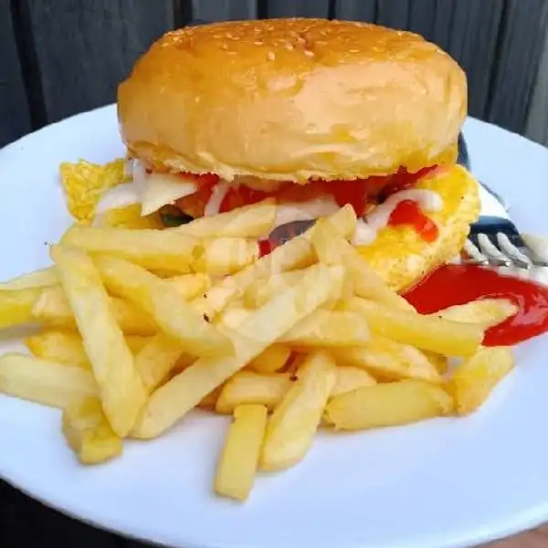 Mini Burger + Kentang | Geprek KA2