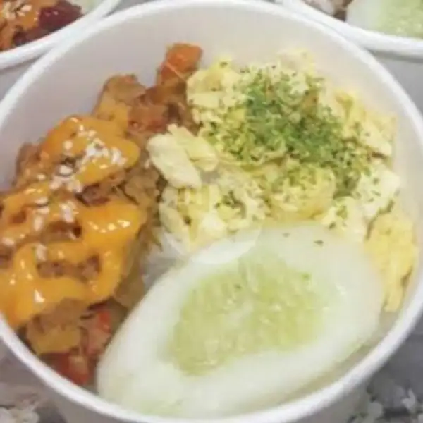 Rice Bowl Egg And Wing Chicken | Mozarella 021, Komplek Ujung Berung Indah