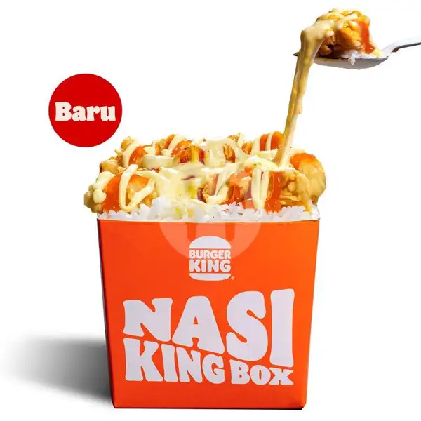 Mozza Chilli Mayo Ayam Nasi King Box | Burger King, Harmoni
